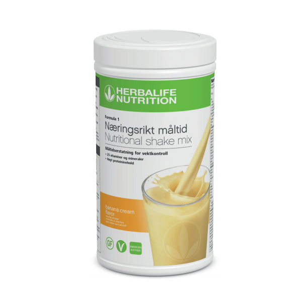 MÅLTIDSERSTATTER: FORMULA 1 BANANA CREAM