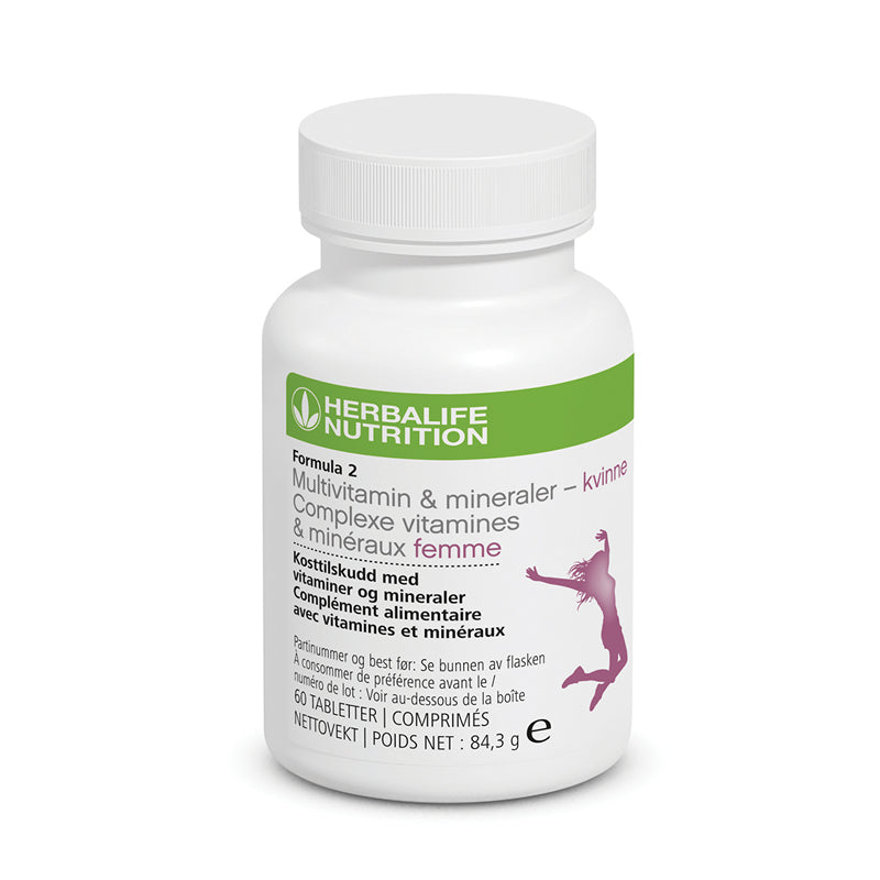 MULTIVITAMIN: FORMULA 2 KVINNER