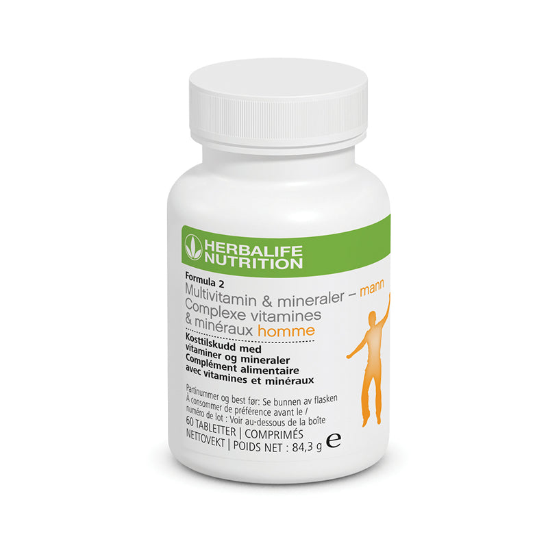MULTIVITAMIN: FORMULA 2 MENN
